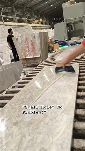Stone Repair Hack! 🔥 How to Fill a Small Hole Fast #DIY #Shorts #viral #trending