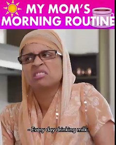 My mom morning routine is more consistent then my poop schedule. She's got it down to a science and I'm in awe at her consistency. | Lilly Singh