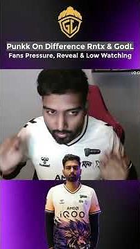 Punkk On Difference between Rntx & Godlike,Fan Pressure, Reveal & Low Watching #rntx #punkk #bgmi