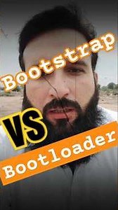 Bootloader vs Bootstrap Program | #operatingsystem and Hardware Explained