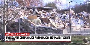 UMass Amherst students displaced by Olympia Place fire keep their spirits up