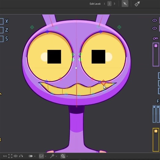 【 Expressive tadc Jax model wip using Live2D 】