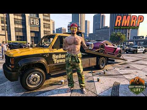 LIVE | RMRP | Garfield Planchas III Returns to RMRP & Tows | Señor Tows Chaos | LIVE FiveM Roleplay