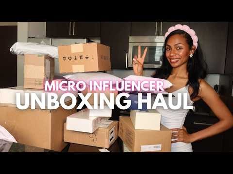 FIRST PR UNBOXING OF 2026 | Beauty, Skincare, Haircare & Fashion Finds | Micro Influencer PR Haul 📦🎀