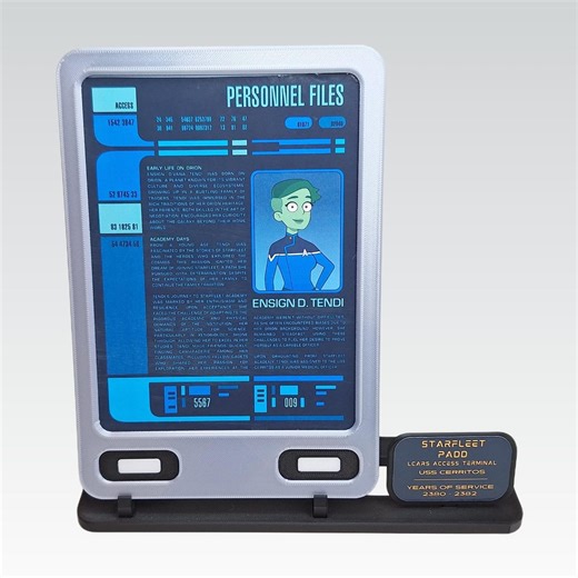 Star Trek Lower Decks LCARS PADD Cosplay Prop, 3D Printed Access Terminal - Etsy UK