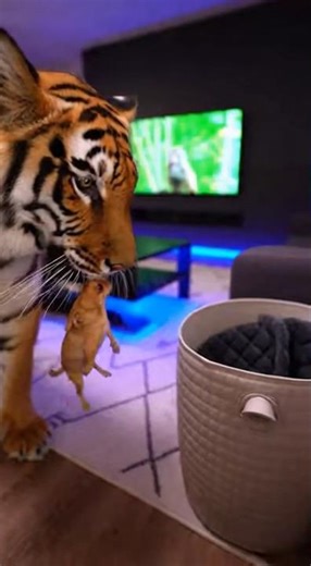 Chihauhau Vs Rottweiler Funny #sora#Comedyanimal#Ai#prankvideo#aivideofunny