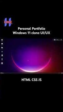 I built Windows 11…inside the browser #javascript t #webdevelopment #coding #frontend #windows