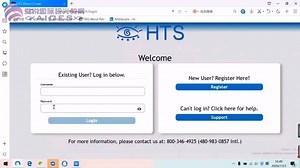 如何登陆注册HTS2家庭视觉治疗系统