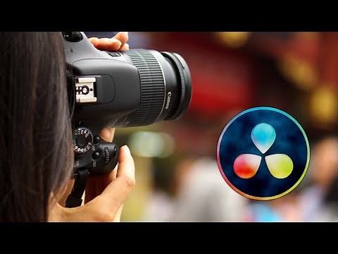 Learn How To Edit Photos (Raw) In Davinci Resolve