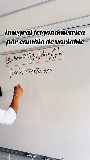 Integrales Trigonométricas por Cambio de Variable
