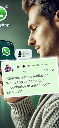 cómo convertir los audios 🎤de Whatsapp a texto 💬 de manera rápida y sencilla 😱 #whatsapp