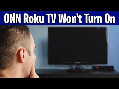 ONN Roku TV Won't Turn On – Black Screen, No Power? Do This FIRST!