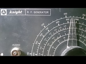 [Bits #20] The KNIGHT Audio and RF Generator - Some History, Schematics, and Operation of the KG-650
