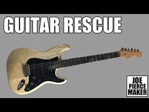 Guitar Rescue - Rebuilding a Stratocaster