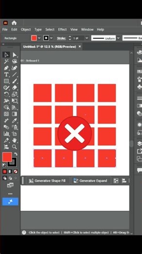 How To Use Split Into Grid✨ #vishalcrafted #graphicdesign #illustrator #tricks