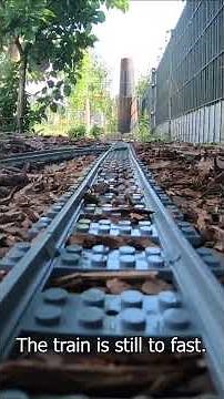 Can My LEGO Train Survive the Wild Backyard?