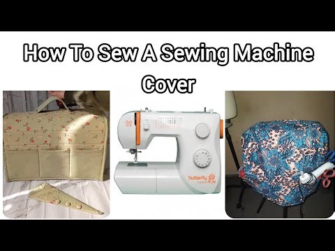 How to Make a Sewing Machine Cover From Scratch