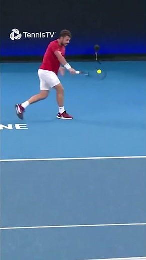 Wawrinka Backhand Rocket Loading 🔋 💣