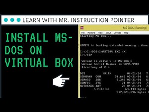 How to Install MS-DOS on VirtualBox