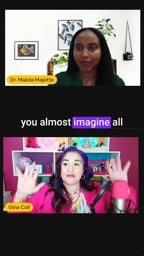 Makda Majette MD MPH AAHIVS on Instagram: "✨ In this transformative clip from the Embracing Joy Podcast, Gina Coil shares a powerful visualization technique to help you leave stress behind as you transition from work to home. 🌱 Gina teaches us how to use the power of imagination to release the stress and challenges of the day. By visualizing your stress as clouds that stay in your car, you can walk into your home feeling calm and fully present for your family, no matter what happened earlier in