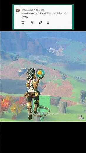 Here's how to dunk in TOTK 🏀 #zelda #totk #nintendo #switch #switch2 #gaming