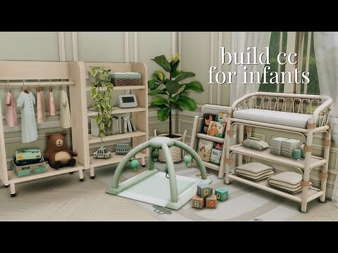 must-have build/buy cc for infants | the sims 4