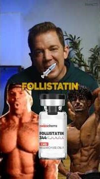 Follistatin: Muscle growth unlocked… or a biohacking mess? #shorts