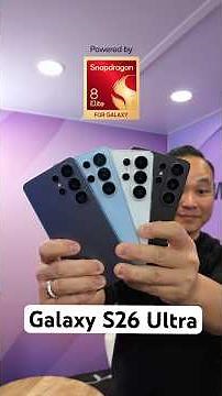 Samsung Galaxy S26 Ultra Hands On: New Camera King?