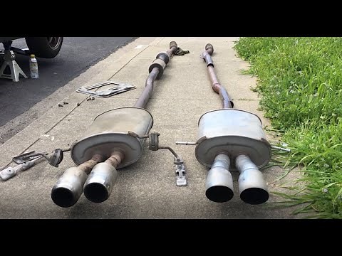 JCW vs Stock Exhaust Sound and Install - Mini Cooper S R56 Video 4