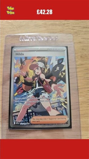 🚀 Big sale: Hilda 171/086 White Flare Holo Pokemon C went for £42.28 📈 #shorts
