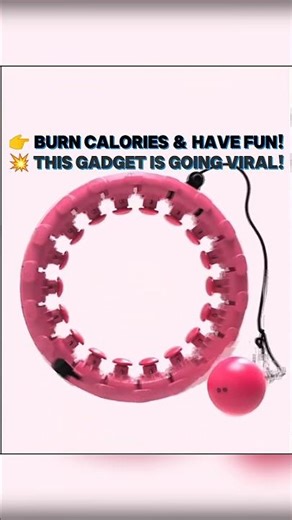 This Smart Hula Hoop Is Taking Over 2025 Fitness Trends! 🔥