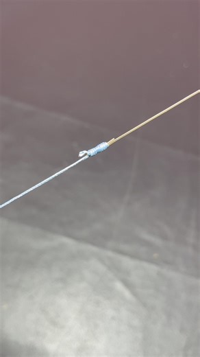 how to tie a Braid to Mono or fluorocarbon knot #fishing #fishingknot #braid #mono #fluorocarbon