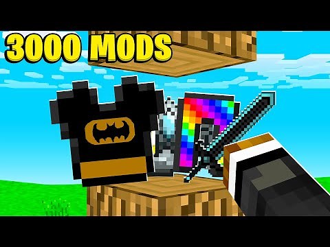 We Added OVER 3000 Mods To Minecraft | JeromeASF