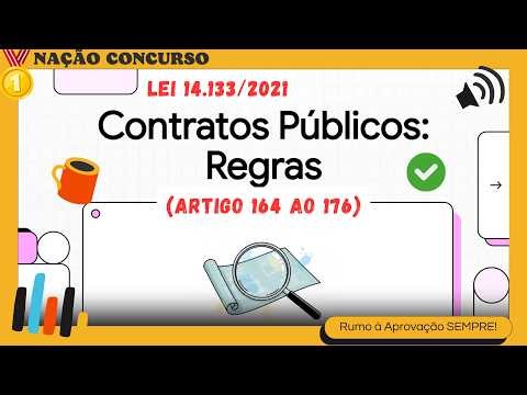 Lei 14.133 Lei de Licitações e Contratos Administrativos (Art. 164 ao 176)