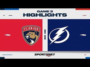 NHL Game 3 Highlights | Panthers vs. Lightning - April 25, 2024