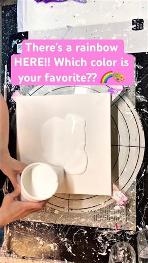There’s a rainbow HERE!! Which color is your favorite?? 🌈🎨