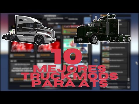 Con estos mods de camiones para ATS serás el rey de la carretera #americantrucksimulator #mods