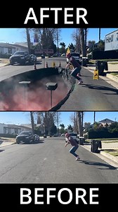 Before and after vfx #cgi #edit #parkour | Phil.Flock