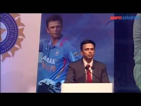 Rahul Dravid felicitation speech | ESPNcricinfo