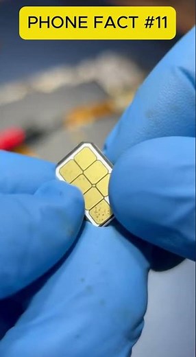 Bad Signal Clean Your SIM Tray! Phone Fact #11 #phonerepair #smartphone #phonefacts #tech #repair