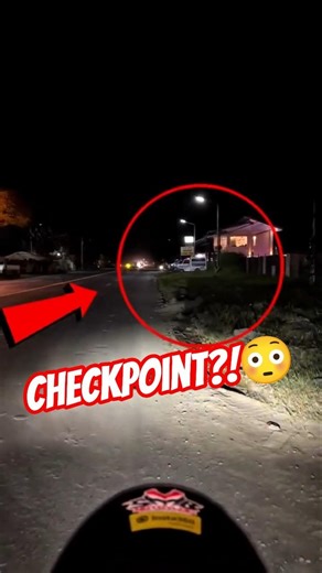 Filipino Rider Didn’t Avoid the Checkpoint