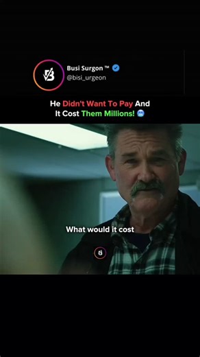 Busi Surgeon™ | Business | Wisdom on Instagram: "They Tried to Save a Few Dollars — And Triggered a Disaster 👇 ​At first, it looked like a smart business decision. Skip a few safety checks. Move faster. Cut costs. ​In Deepwater Horizon, a boss refuses to pay for proper testing on an oil rig, confident that nothing will go wrong. On paper, it saves time and money. In reality, it plants the seed for chaos. Delays stack up. Risks multiply. And what should've been a routine operation spirals into o