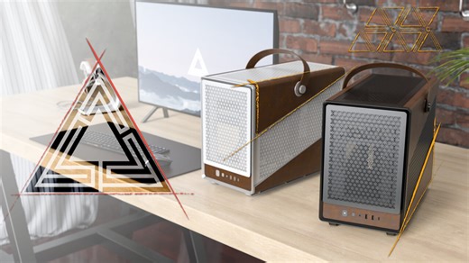 Montech Heritage (Pro): Retro-Design-Case zitiert die 1960er mit Kunstleder