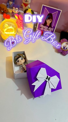 73K views · 5.9K reactions | Diy Bts gift Box #bts #btscraft #btsdiy #papercraft #craftideas #guftbox #diybts #diy | Vamp Art And Craft | Facebook