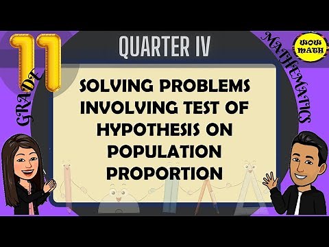 SOLVING PROBLEMS INVOLVING TEST OF HYPOTHESIS ON POPULATION PROPORTION