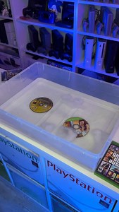 Will the game launch after being submerged in water? #sony #playstation #retrogaming #playstation4 #ps1 #gaming #ps2 #playstation5games #ps4pro #nintendoswitch #dualsense #psx #psp #unpacking #gamecube #nintendo #psone #playstation3 #ps3 #ps4 #ps5 #psp #retrocollection #asmr #xbox360 #usa #playstation5 #sega #unboxing #xbox | Retrogamingdays