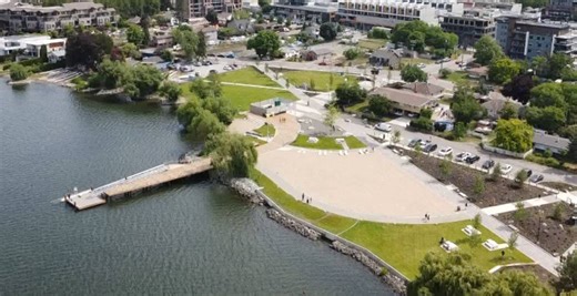Kelowna’s newest waterfront park opens