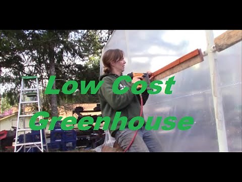 DIY Re-Purposing a Carport into a Greenhouse