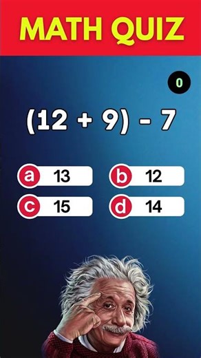 Think You’re Fast at Math? #funquiz #maths #viral #riddles #mcq #shorts