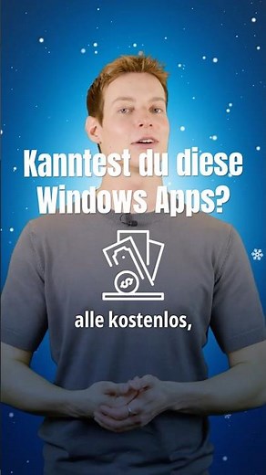 Ich zeig dir fünf Windows Apps, die du garantiert noch nicht kanntest! | #windows #tech #hack